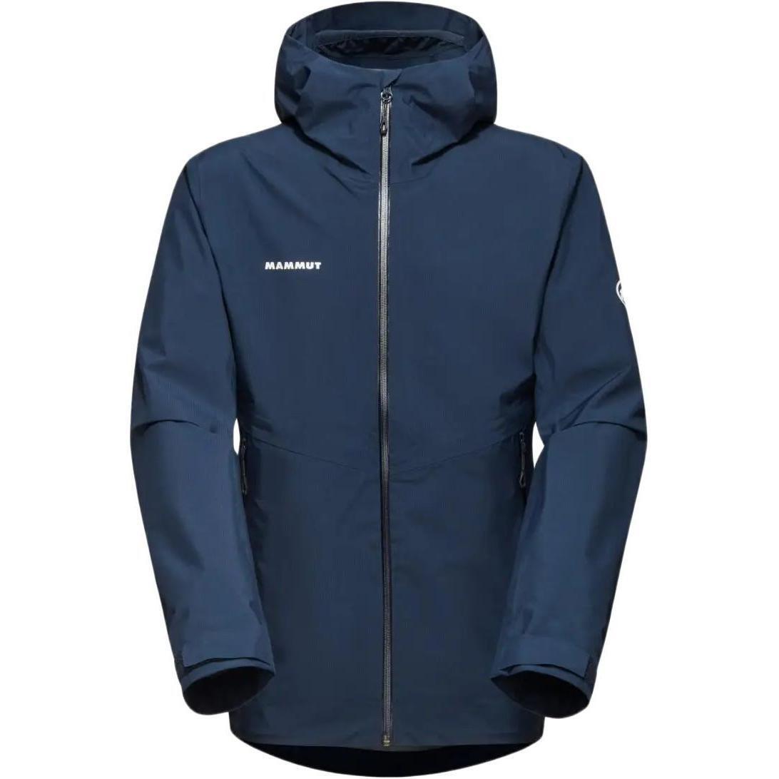 Куртка для туризма Mammut ( 1010-30660 ) Alto Light HS Hooded Jacket Men 2024 marine XXL синий фото