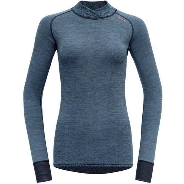 

Термолонгслив Devold ( GO 324 226 A ) KVITEGGA MERINO 230 CROSS NECK WMN 2023 284A INK XS синий