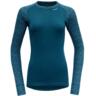 Термолонгслив Devold ( GO 328 226 A ) DUO ACTIVE MERINO 205 SHIRT WMN 2023 422A FLOOD L синий