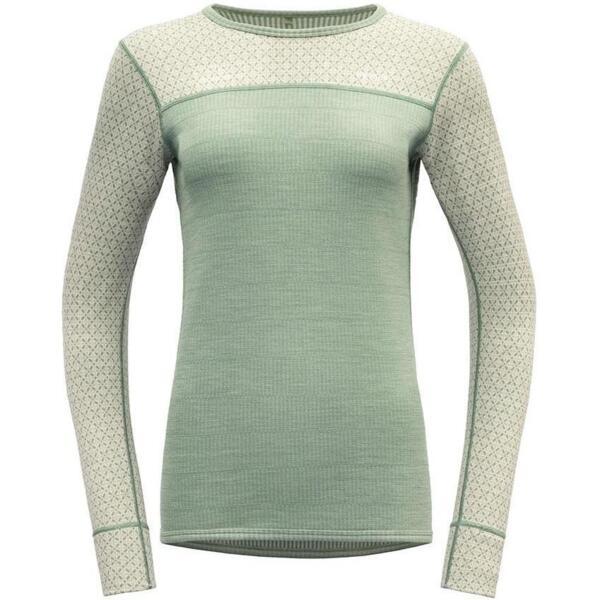 

Термолонгслив Devold ( GO 339 227 A ) KVITEGGA MERINO 230 2024 WHITE M мятный