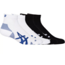 Шкарпетки Asics ( 3013A800 ) 2PPK CUSHION RUN QUARTER SOCK 2024 001 PERFORMANCE BLACK/BRILLIANT WHITE I (35-38) чорний/білий