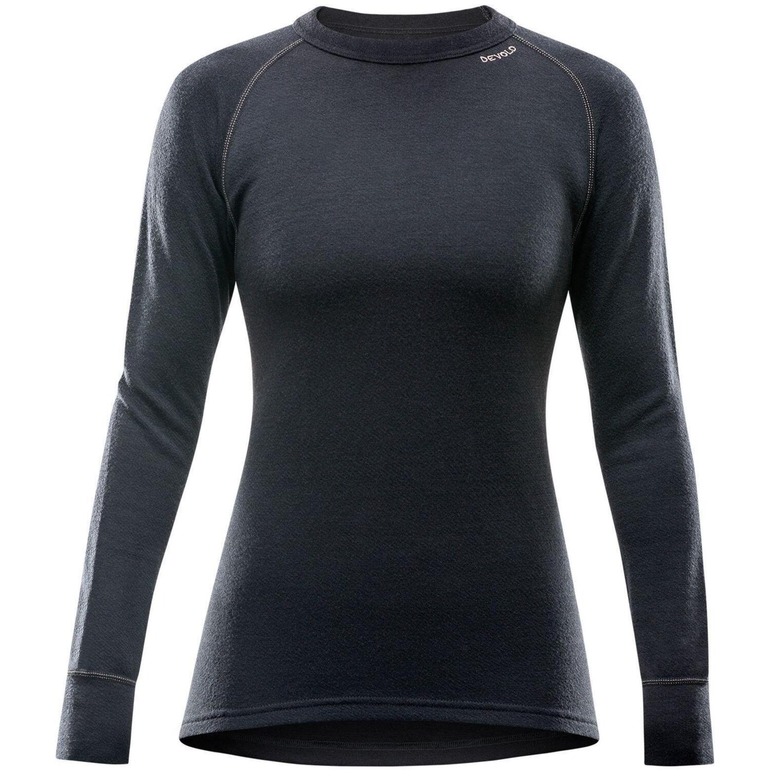 Термолонгслив Devold ( GO 155 226 A ) EXPEDITION WOMAN SHIRT 2023 950A BLACK S черный фото
