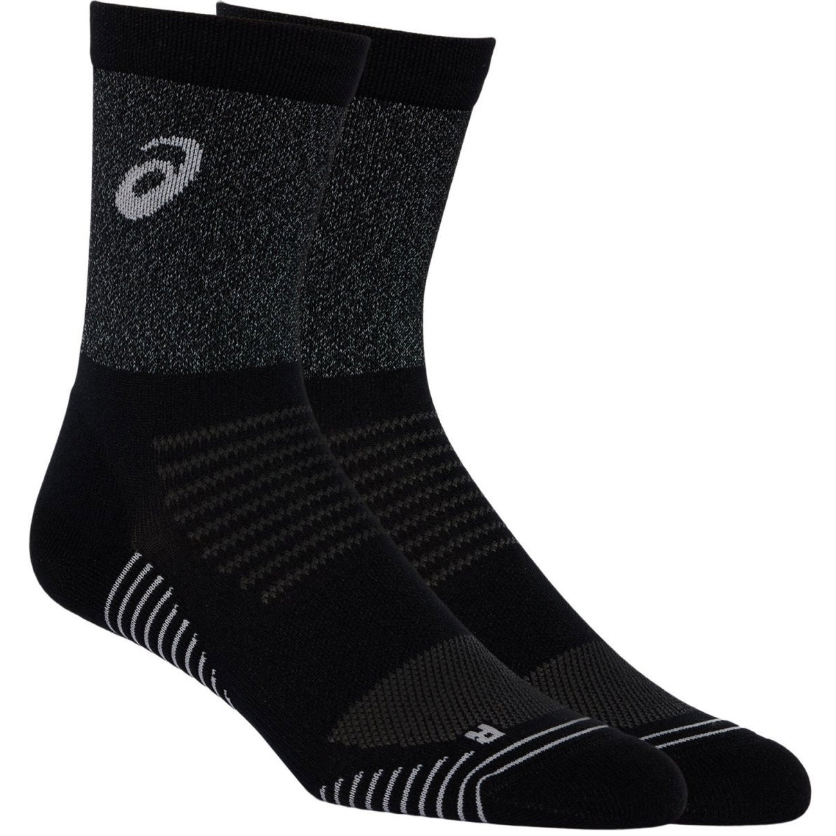 Носки Asics ( 3013A866 ) LITE-SHOW RUN CREW SOCK 2024 PERFORMANCE BLACK II (39-42) черный