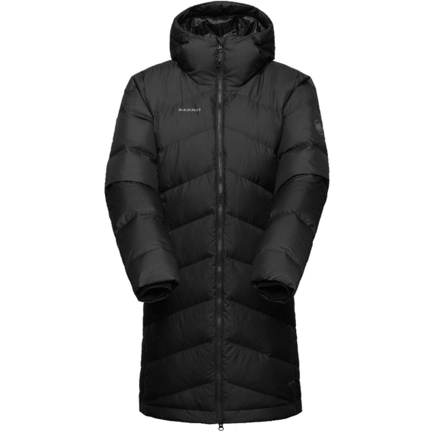 Зимнее пальто для города Mammut ( 1013-02090 ) Fedoz IN Hooded Parka Women 2023 black XS черное фото