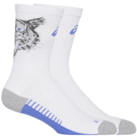 Шкарпетки Asics ( 3013A976 ) PERFORMANCE RUN SOCK CREW 2024 BRILLIANT WHITE/SAPPHIRE I (35-38) білий