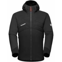 Куртка для туризму Mammut ( 1013-02150 ) Rime Light IN Flex Hooded Jacket Men 2024 black-phantom M чорний