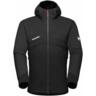 Куртка для туризму Mammut ( 1013-02150 ) Rime Light IN Flex Hooded Jacket Men 2024 black-phantom M чорний