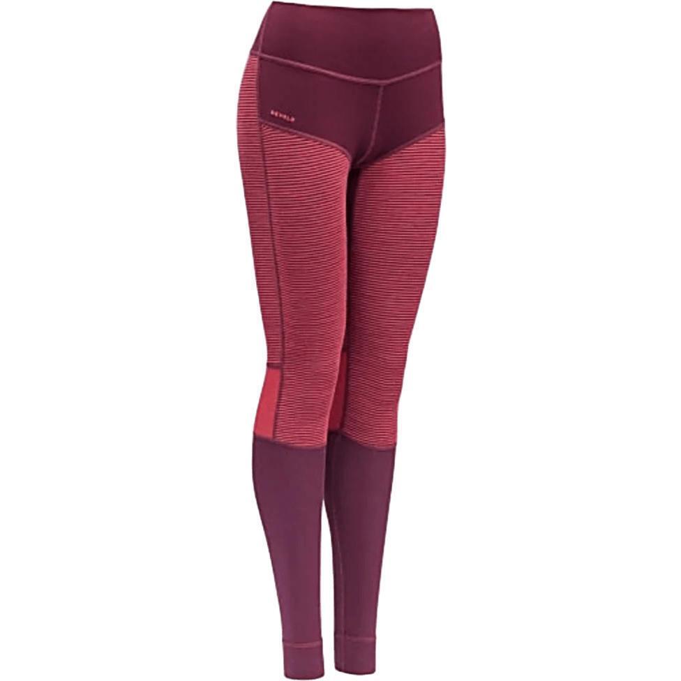 Термоштаны Devold ( GO 255 110 A ) TUVEGGA SPORT AIR WOMAN LONG JOHNS 2023 190A POPPY M бордовый фото