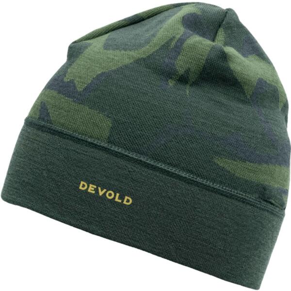 

Шапка Devold ( GO 308 900 A ) KVITEGGA MERINO 230 BEANIE 2023 427A WOODS 58 см зеленый