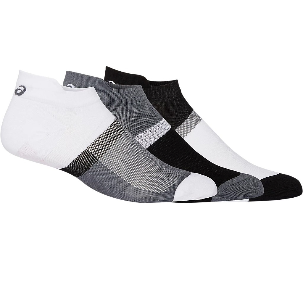 Носки Asics ( 3033B560 ) 3PPK COLOR BLOCK ANKLE SOCK 2024 PERFORMANCE BLACK I (35-38) мультиколор фото