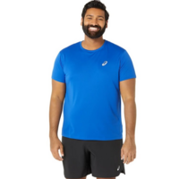 Футболка для бега Asics ( 2011C341 ) CORE SS TOP 2024 400 THUNDER BLUE/SOFT SKY 2XL синий