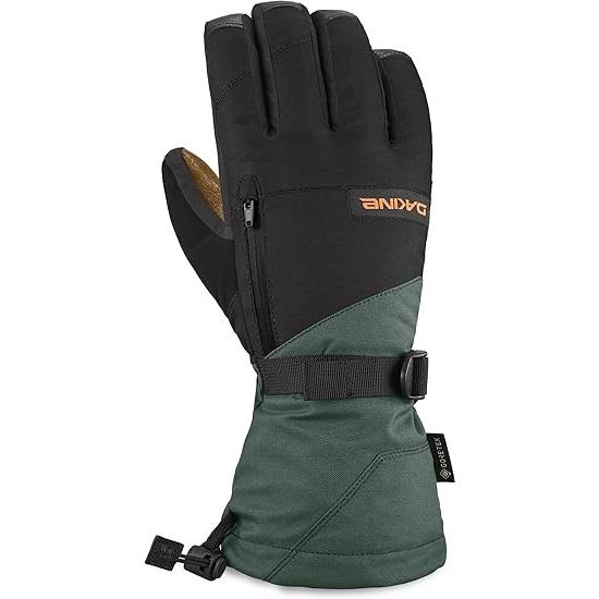 Перчатки Dakine( 10003184 ) TITAN GORE-TEX GLOVE 2024 DARK FOREST/ORANGE L черный фото