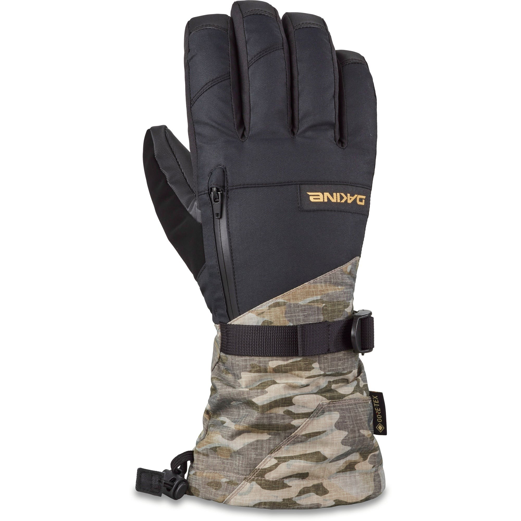 Рукавички Dakine( 10003184 ) TITAN GORE-TEX GLOVE 2024 VINTAGE CAMO/YELLOW S хакіфото1
