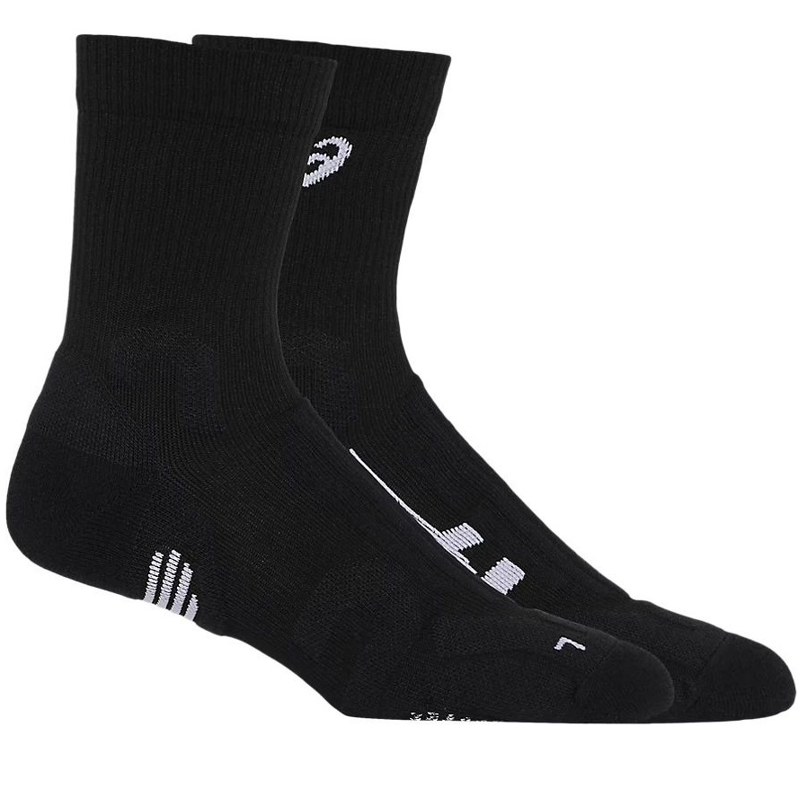 Носки Asics ( 3043A071 ) COURT+ TENNIS CREW SOCK 2024 PERFORMANCE BLACK II (39-42) черный