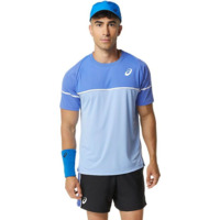 Футболка для тенісу Asics ( 2041A292 ) MEN GAME SS TOP 2024 SAPPHIRE S синій