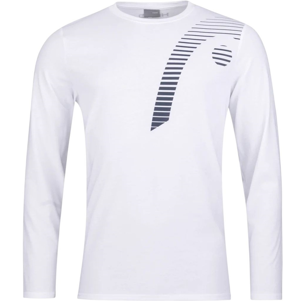 Футболка HEAD ( 811451 ) CLUB 22 CLIFF LS Men 2024 White M білийфото