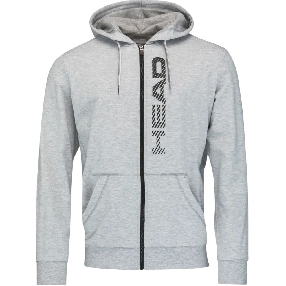 Толстовка HEAD ( 811459 ) CLUB FYNN Hoodie FZ Men 2022 GM XL серая фото