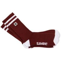 Шкарпетки Element ( N5SOA1 ) CLEARSIGHT SOCKS 2022 BARN RED One size червоний