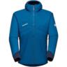 Куртка для туризма Mammut ( 1013-02150 ) Rime Light IN Flex Hooded Jacket Men 2024 deep ice-marine XXL синий