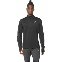 Кофта для бега Asics ( 2011C882 ) WINTER RUN 1/2 ZIP MID LAYER 2024 PERFORMANCE BLACK/GRAPHITE GREY 2XL черный