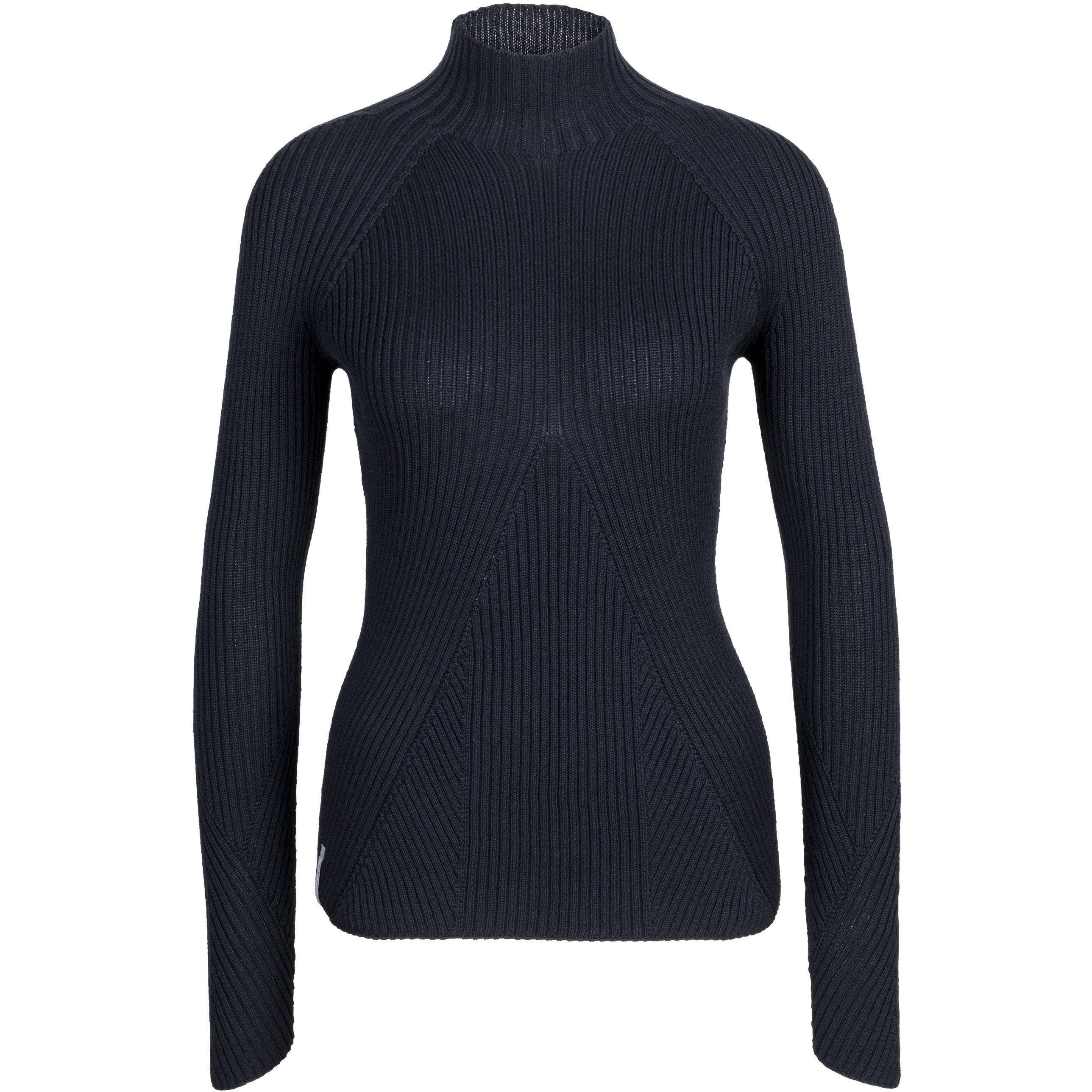 Кофта Mammut ( 1014-02470 ) Zuerich ML Turtleneck Women 2021 night XS черный фото 1