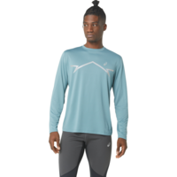 Лонгслив для бега Asics ( 2011C951 ) LITE-SHOW LS TOP 2024 FOGGY TEAL L голубой