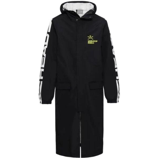 

Тренировочный плащ HEAD ( 826810 ) RACE Rain Coat Junior 2022 BK 128 черный