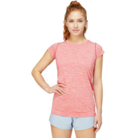 Футболка для бега Asics ( 2012A786 ) RACE SEAMLESS SS TOP 2022 701 DARK PINK S розовый