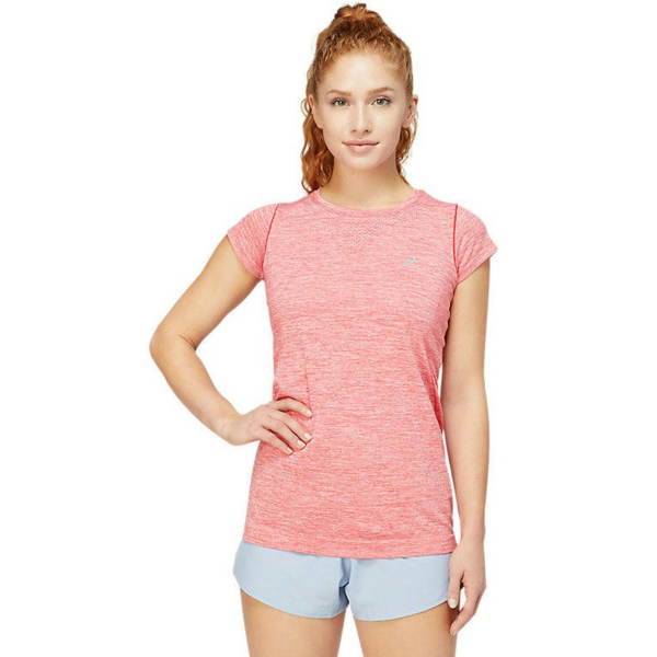 

Футболка для бега Asics ( 2012A786 ) RACE SEAMLESS SS TOP 2022 701 DARK PINK S розовый
