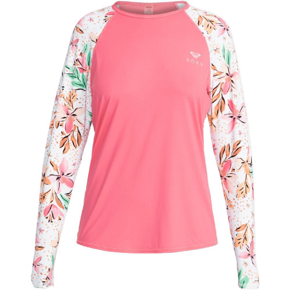 Гідромайка ROXY ( ERJWR03757 ) LS LYCRA PRINTE SFSH 2024 WBK8 XL рожевийфото1