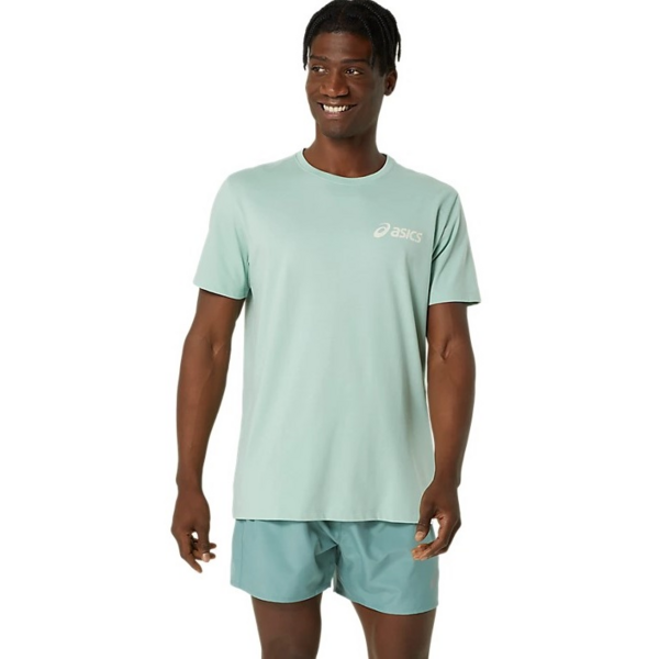 

Футболка для бега Asics ( 2031E659 ) ASICS CHEST LOGO SS TEE 2024 LIGHT CELADON/BIRCH L мятный