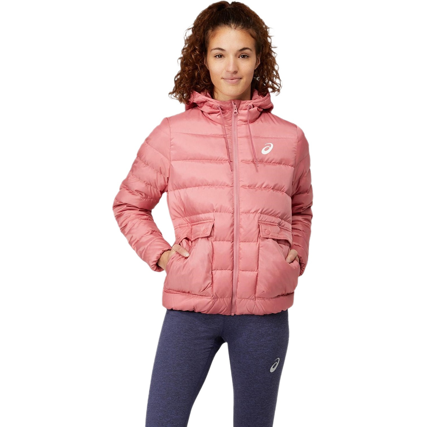 Куртка для бега Asics ( 2032C153 ) DOWN JACKET W 2022 700 PINK L розовый фото 