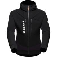 Куртка для туризма Mammut ( 1011-01920 ) Aenergy SO Hybrid Hooded Jacket Men 2024 black S черный