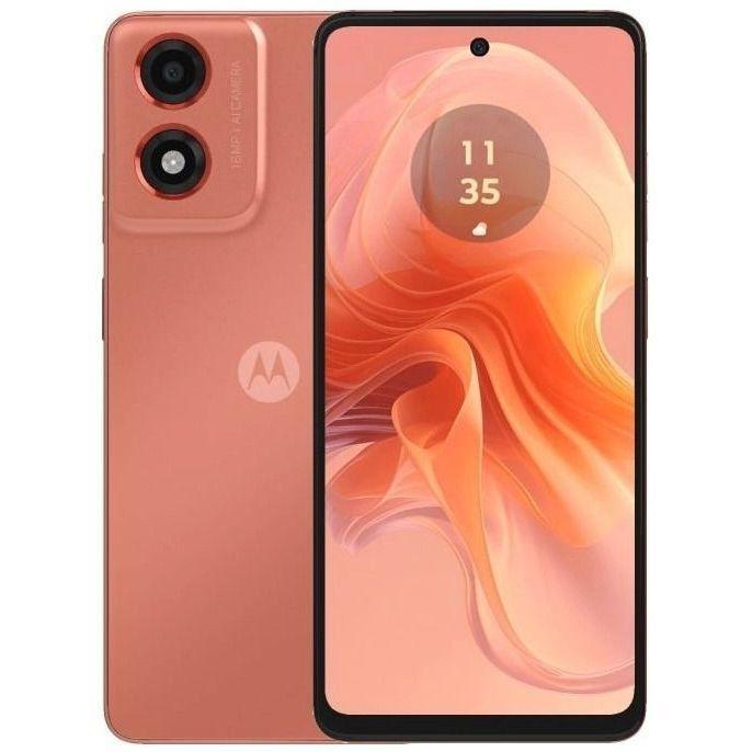 Смартфон Motorola G04 4/64Gb Sunrise Orange (PB150018UA)фото1
