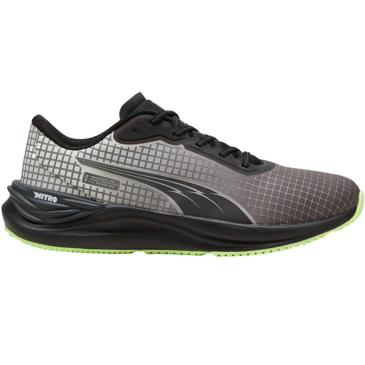 Кроссовки мужские Puma Electrify NITRO 3 WTR FV 310110-01 45 (10.5 UK) черные/серые фото 