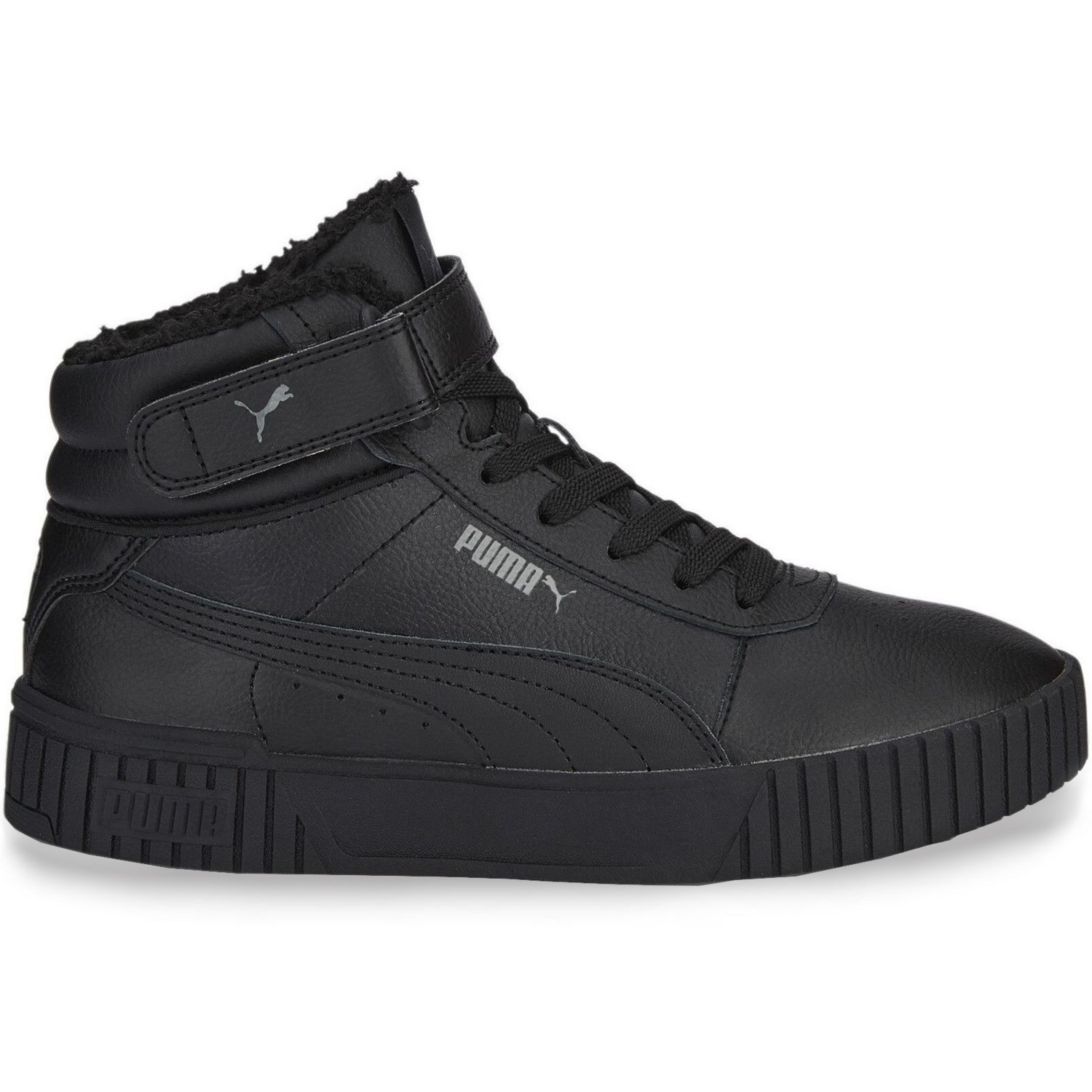 Черевики жіночі Puma Carina 2.0 Mid WTR 385852-01 36 (3.5 UK) чорніфото