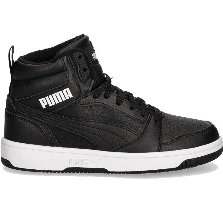 Ботинки подростковые Puma Rebound V6 Mid WTR Jr 394685-01 36 (3.5 UK) черные фото 