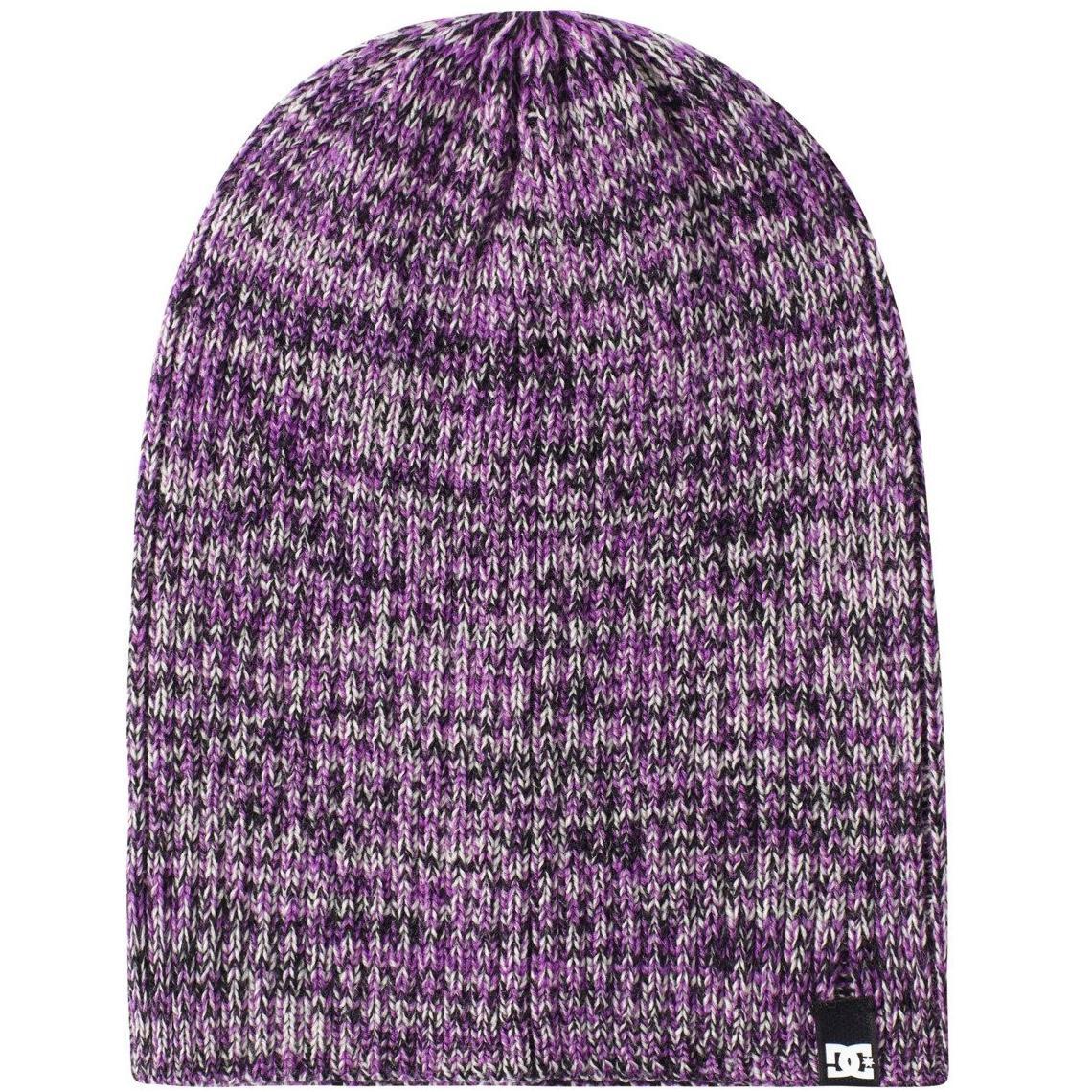 Шапка DC ( ADJHA03009 ) DREAMY BEANIE HDWR 2022 TGD0 OVERCAST One size фиолетовая фото