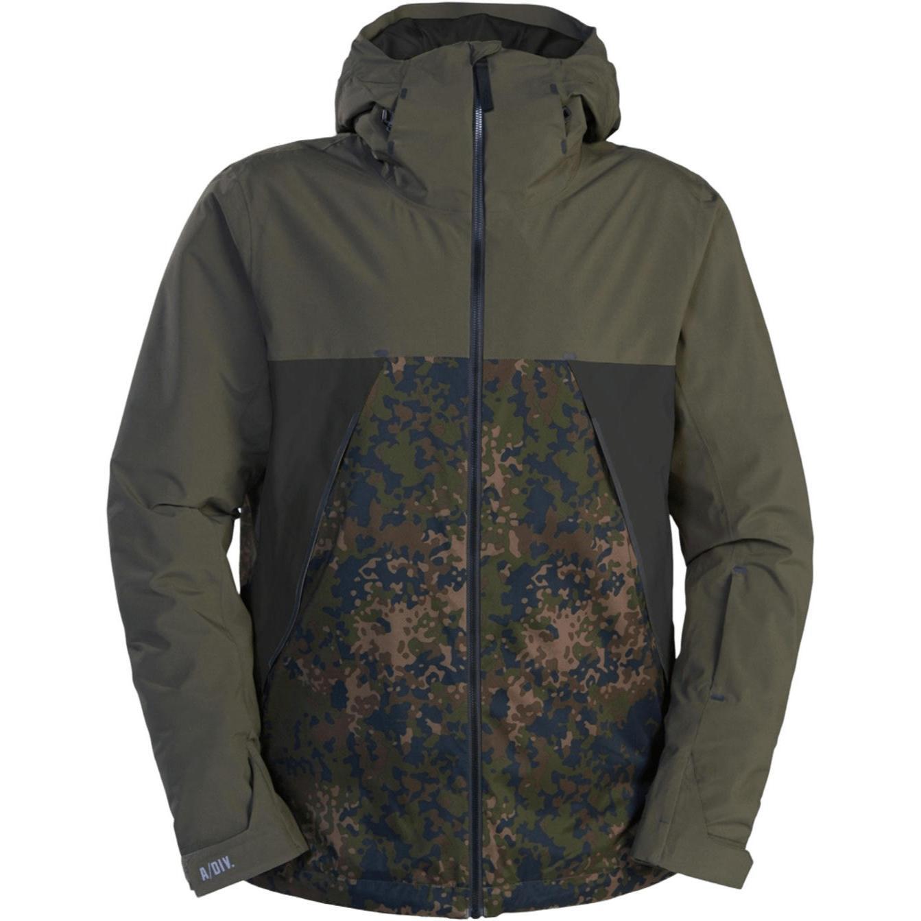 Сноубордичная куртка Billabong ( Z6JM21 ) EXPEDITION 2022 CAMO M хаки фото 1