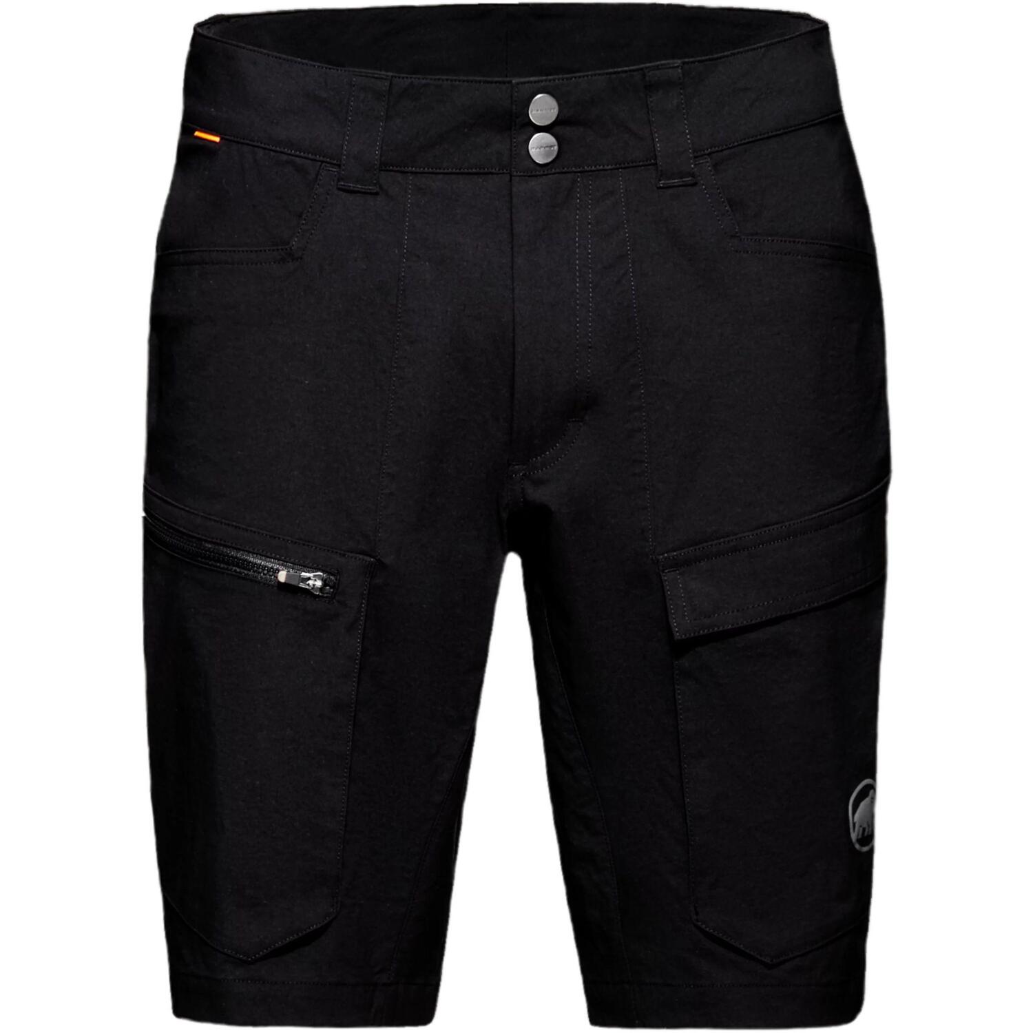 Шорты для туризма Mammut ( 1023-00920 ) Zinal Hybrid Shorts Men 2024 black 48 черный фото