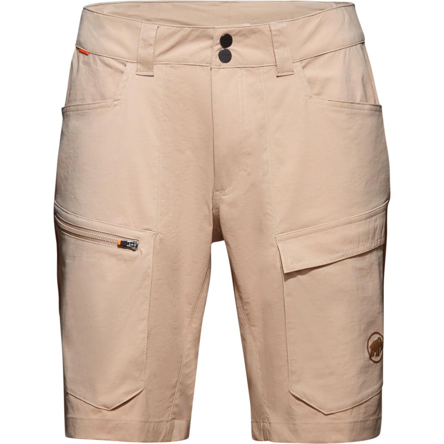 Шорты для туризма Mammut ( 1023-00920 ) Zinal Hybrid Shorts Men 2024 savannah-dark sand 50 бежевый фото
