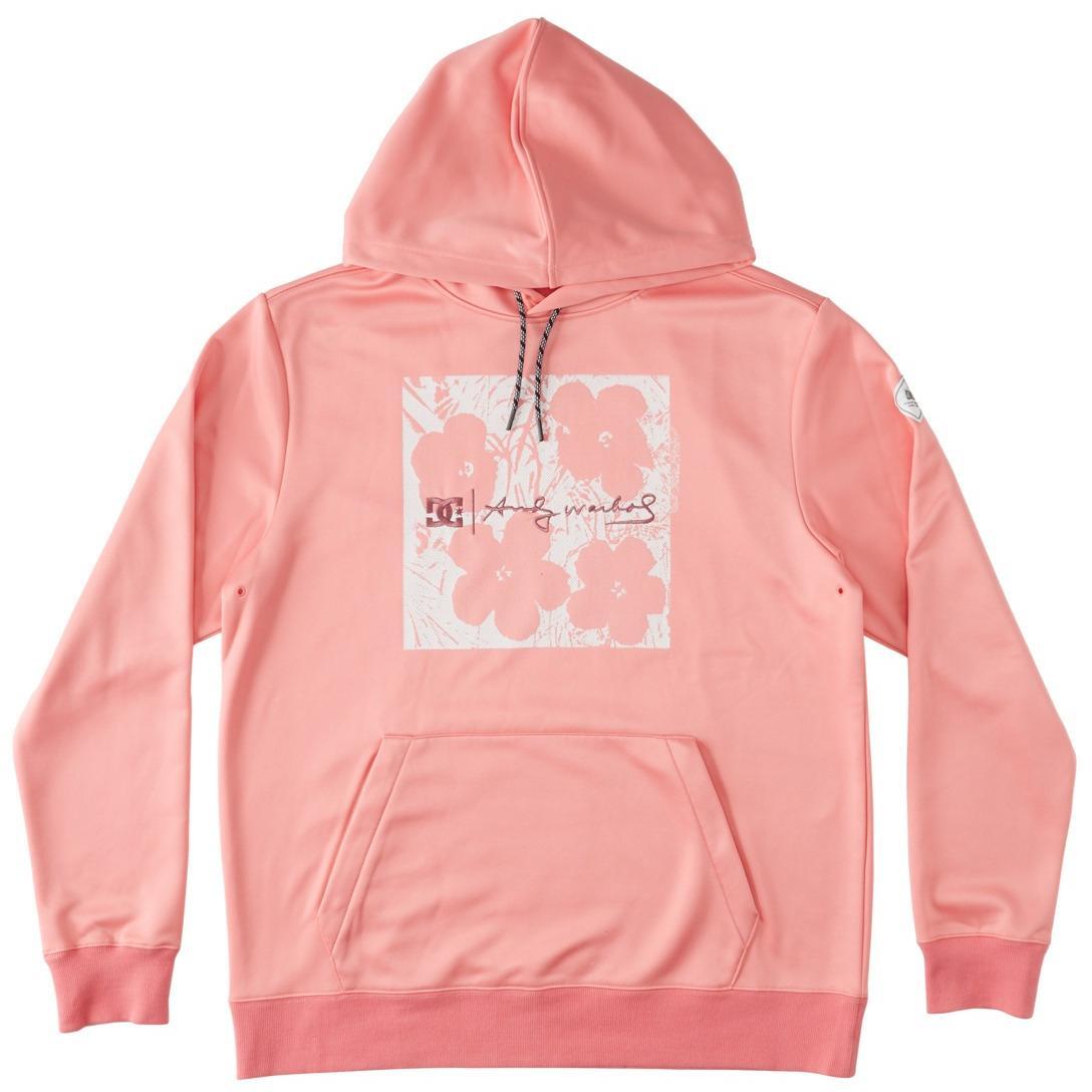 Худи DC ( ADJFT03040 ) AW SNOWSTAR 2024 Shell Pink L розовый фото