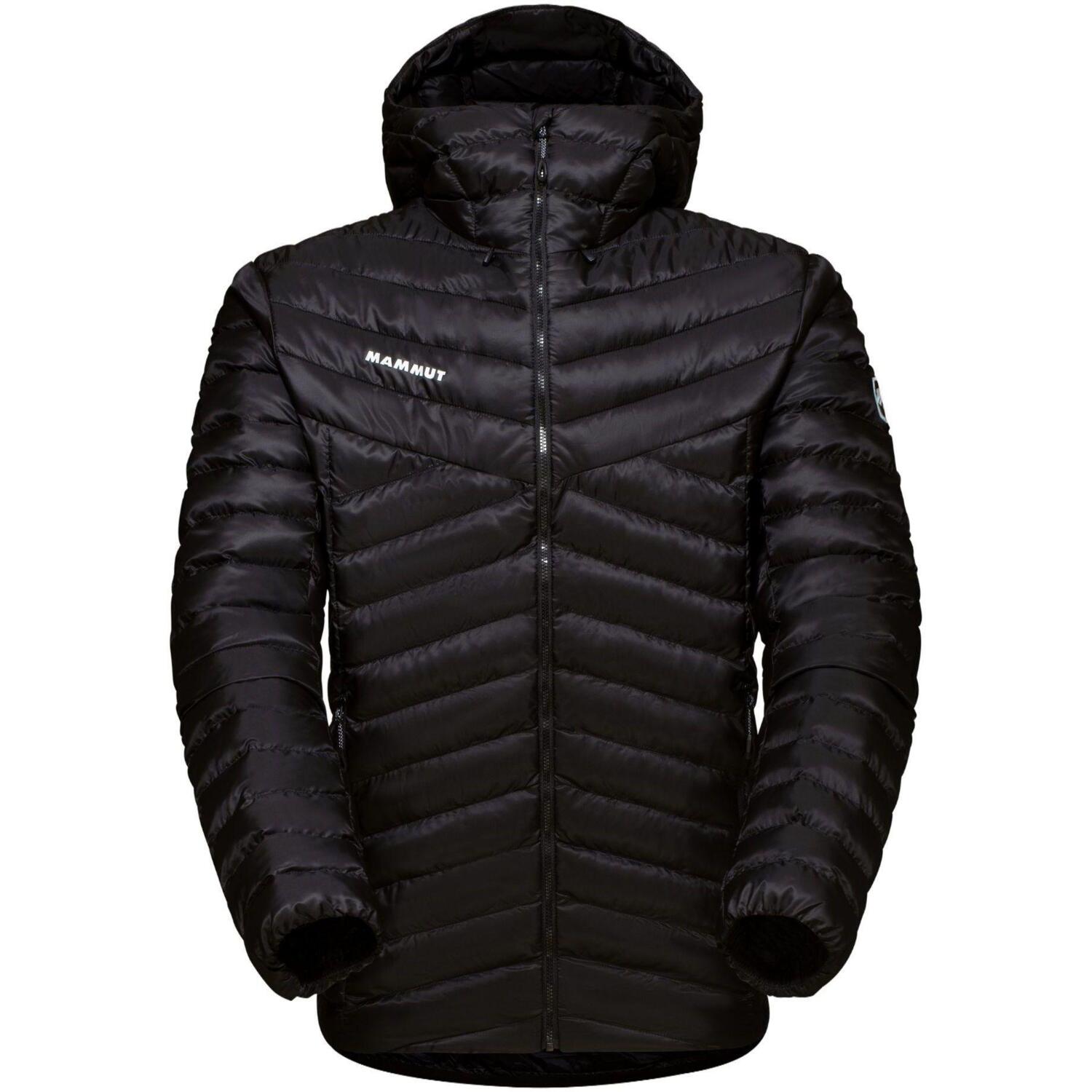 Пухова куртка Mammut ( 1013-01781 ) Albula IN Hooded Jacket 2024 Black S чернафото