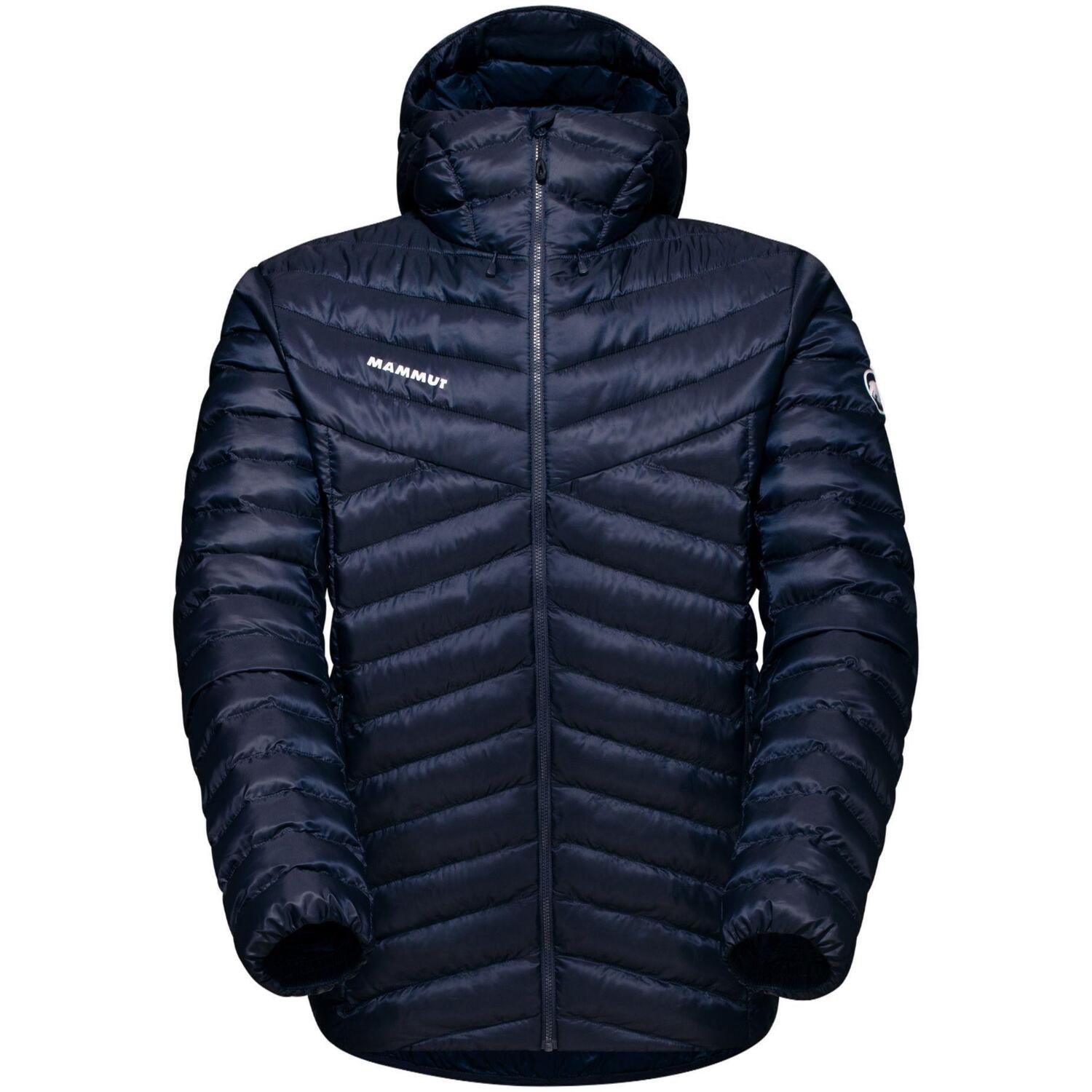 Пухова куртка Mammut ( 1013-01781 ) Albula IN Hooded Jacket 2024 Marine M синяфото