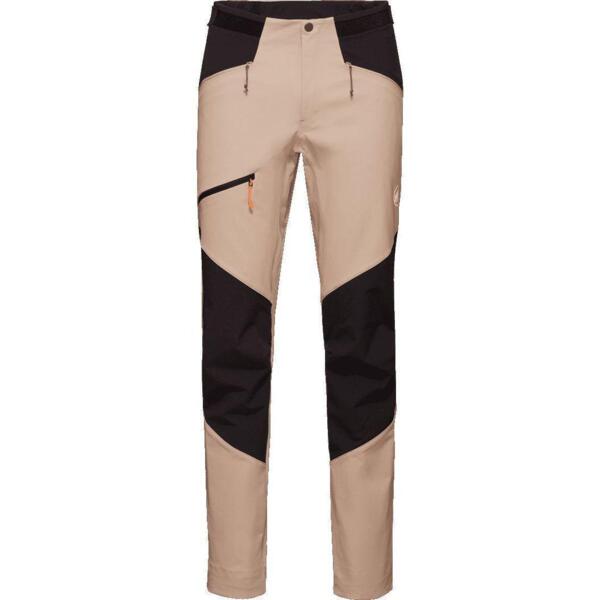 

Штаны для туризма Mammut ( 1021-00870 ) Taiss SO Pants Men 2024 savannah-black 52 бежевый