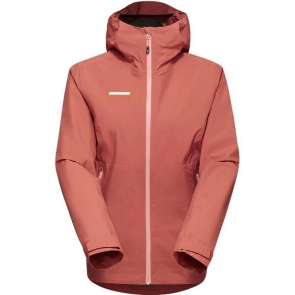 

Куртка для туризма Mammut ( 1010-30670 ) Alto Light HS Hooded Jacket Women 2024 brick XS розовый