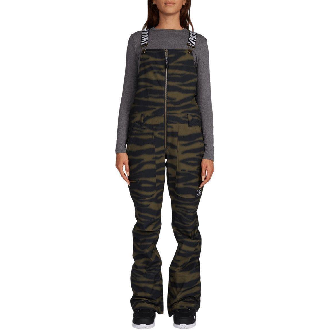 Комбинезон DC ( ADJTP03008 ) COLLECTIVE SS BIB J SNPT 2022 XKGC ZEBRA OLIVE NIGHT S оливковый фото