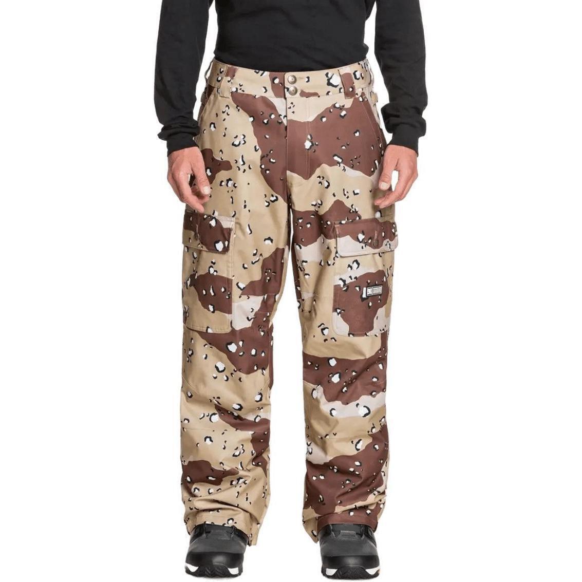 Сноубордичные штаны DC ( ADYTP03005 ) CODE PANT M SNPT 2021 XCCC - Combo XL бежевые фото