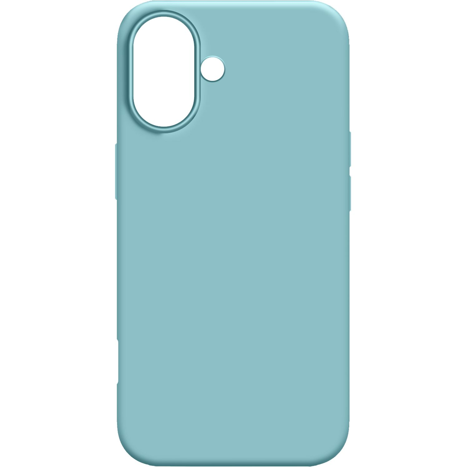 Чехол MakeFuture для Apple iPhone 16 Silicone Teal (MCL-AI16GN) фото 