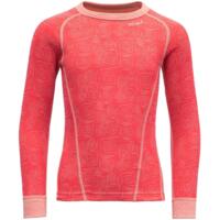 Термолонгслів Devold ( GO 233 285 A ) DUO ACTIVE KID SHIRT 2023 190A POPPY 6 (116 см) рожевий